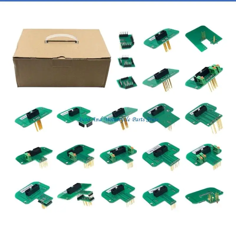 

P9FD Комплект из 22 адаптеров для автомобильного программирования, совместимый с диагностическим оборудованием Kess FGTECH