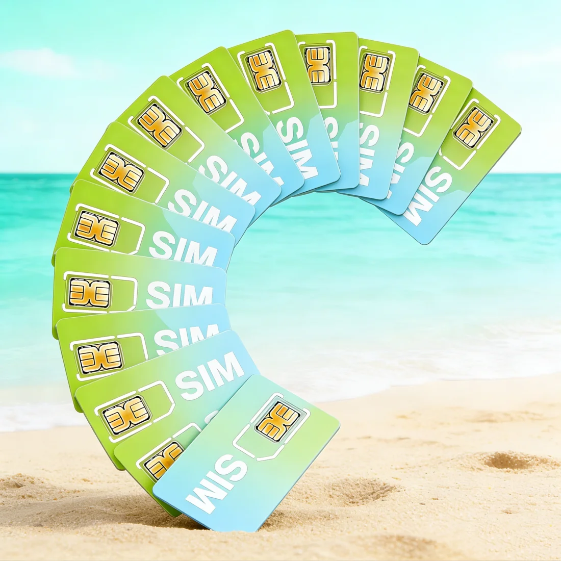 Karta SIM 4G do lokalizatora GPS dla zwierząt, uniwersalna w Azji, 360MB danych, urządzenie IoT, sieć 2G/3G/4G, 360 dni obsługi dla lokalizatora GPS. — zdjęcie produktu 2