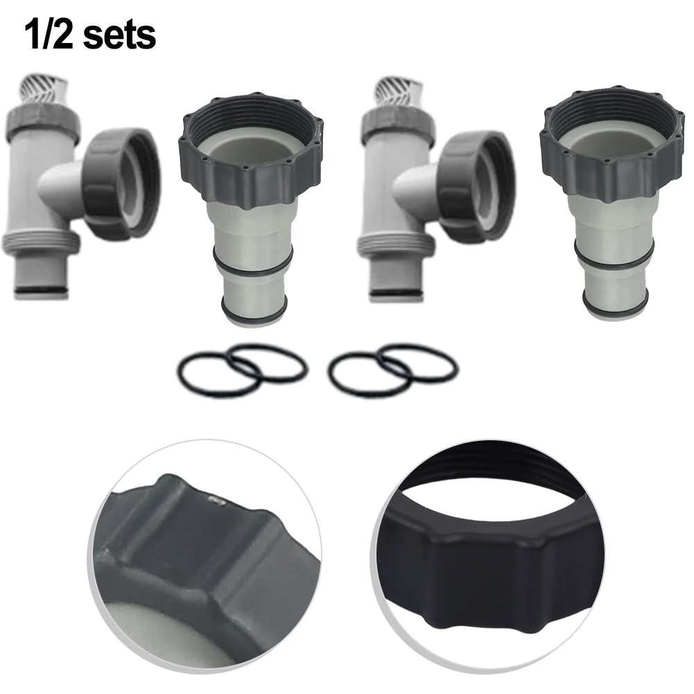 /Pool /Plunger /Valve Assembly For For Intex Pumps 28635EG 28633EG 28671EG With Hose Adapter For Above Ground Swimming Pool Filt