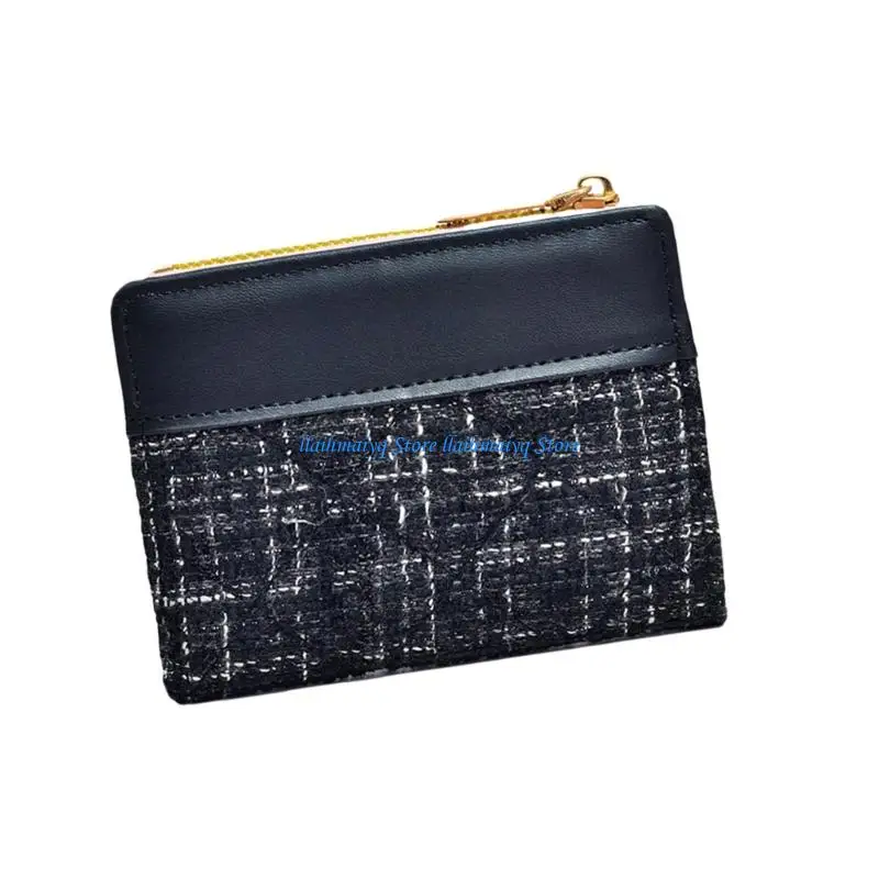 573B Women Wallet Simple Bifold Wallets PU Leather Purse Short Wallet Small Bifold Cash Card Holder Bag Compact Wallet