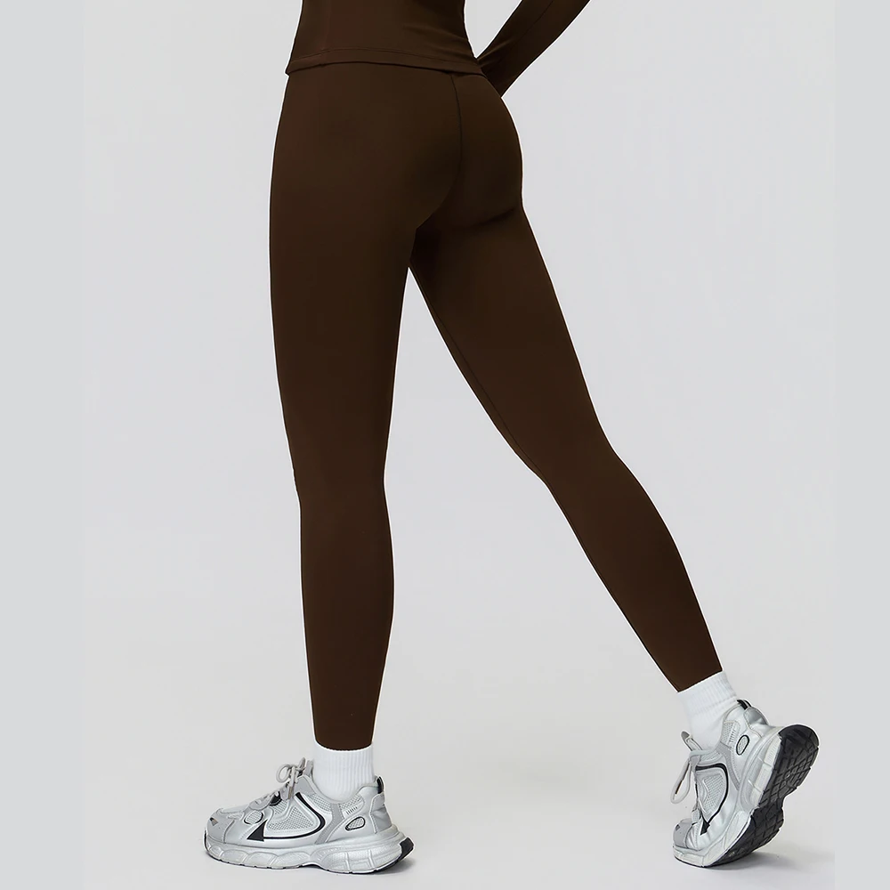 Leggings Yoga Pants Women With Plush Insulation High Waisted Tight Pants Outdoor Sports  Gym Workout Running Push Up Female