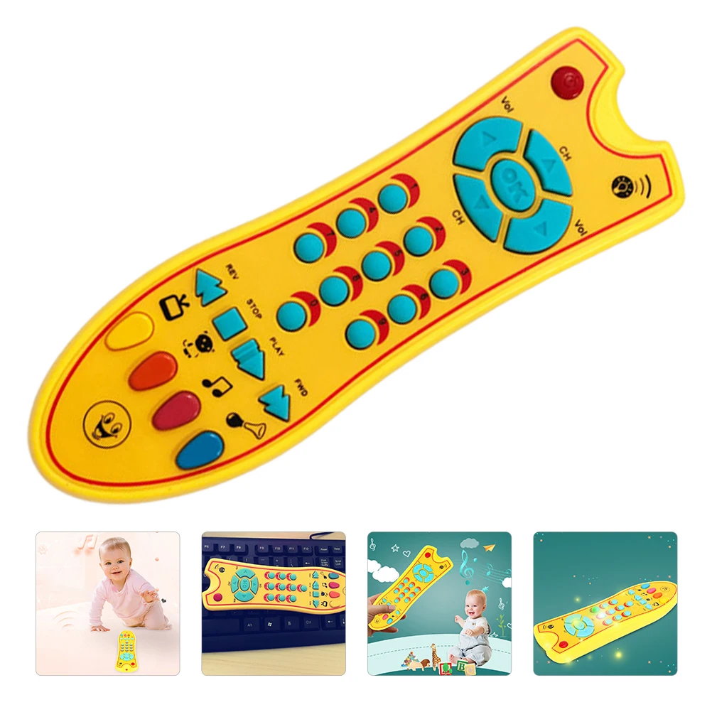 Para niños pequeños de 1 a 3 años, juego de simulación, desarrollo sensorial educativo, Control remoto para bebés y niños