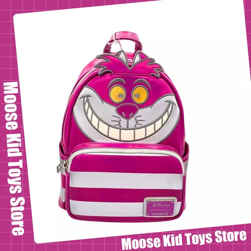 Loungefly Disney 100 Limited Edition Cheshire Cat Rucksack Alice Im Wunderland Cartoon Backpack Girl Leisure Backpack Xmas Gift