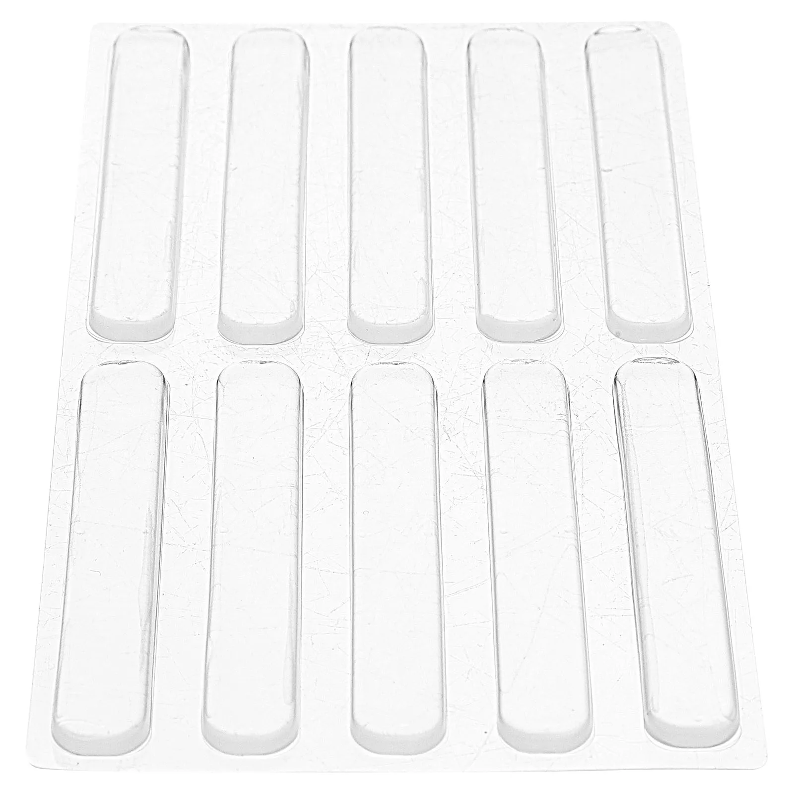 

2 Sheets Clear Silicone Door Handle Wall Protector - -Adhesive Anti-Collision Pad for Door Knob Wall