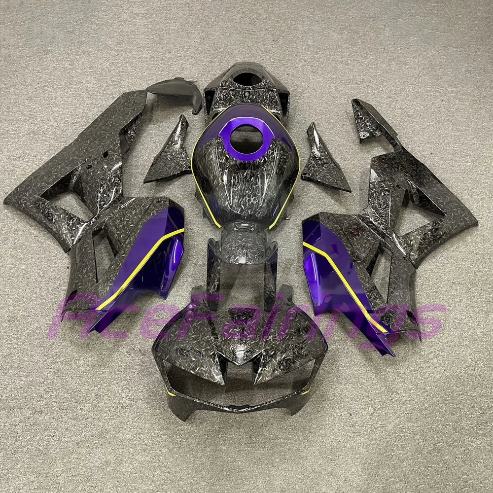Fairing Kit For Honda 2013-2025 CBR600RR Motorcycle Fairings Forged Pattern 13-25 CBR 600RR Carbon Fiber Effect YJ01