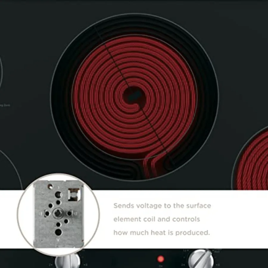 Eletrodomésticos WB24T10029 Ran Interruptor de controle de elemento de superfície 1 500 watts