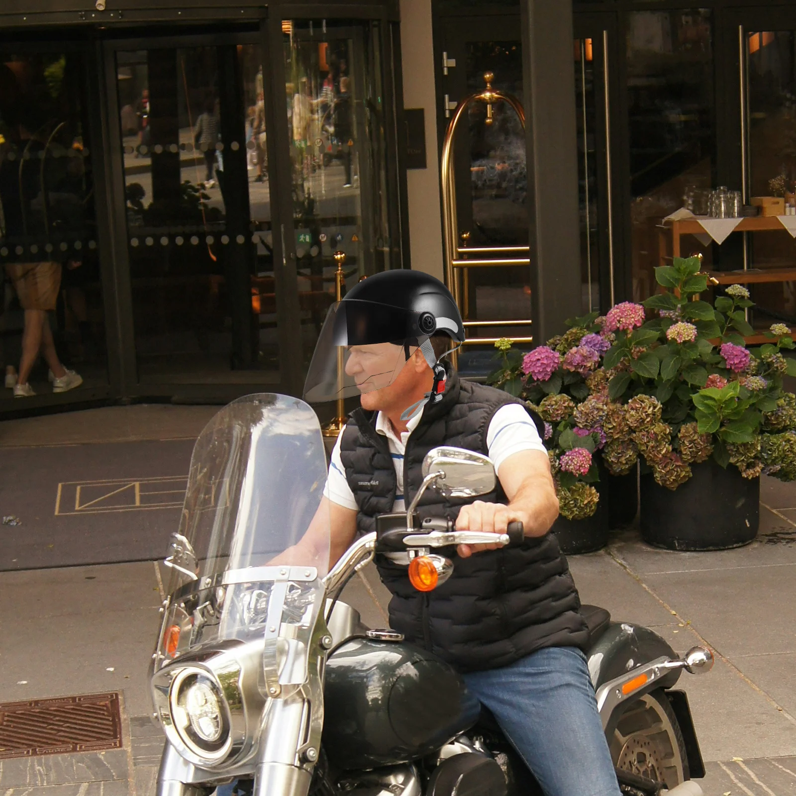 

Summer Sun Protection Uv Blocking Scratch Resistant Cycling For Men Women Dirt Bike Electric Scooter Safety