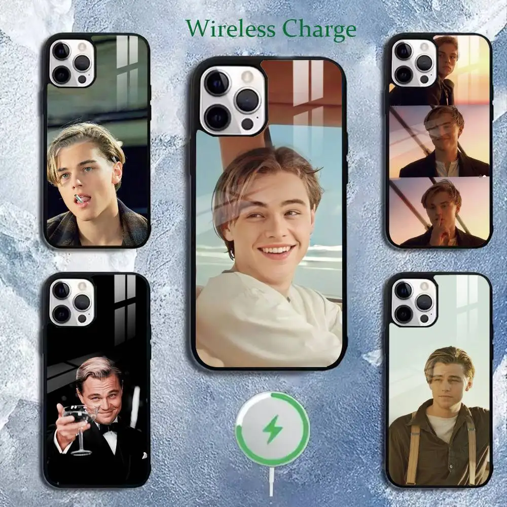 

Aoter Leo leonardo dicaprio Phone Case For iPhone 11,12,13,14,15,16,17Plus,Pro,Max for Wireless Charging