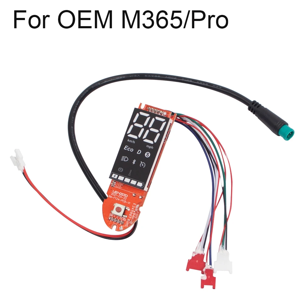 Replacement 36V LENZOD Dashboard Display Circuit Board For OEM M365/Pro Electric Scooter Circuit Board Screen Accessories