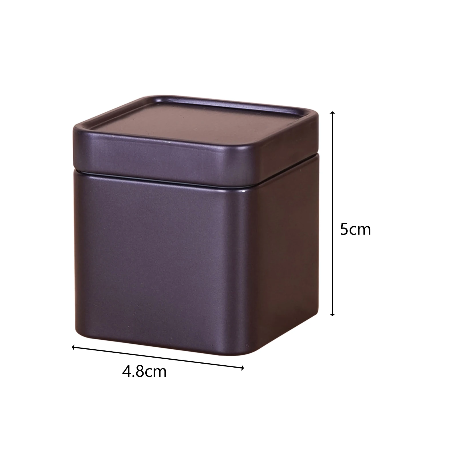 Iron Empty Tea Tin Mini Empty Tea Storage Box with Lid Large Capacity Loose Tea Bucket Storage Bin Tea Box Gift коробка для чая