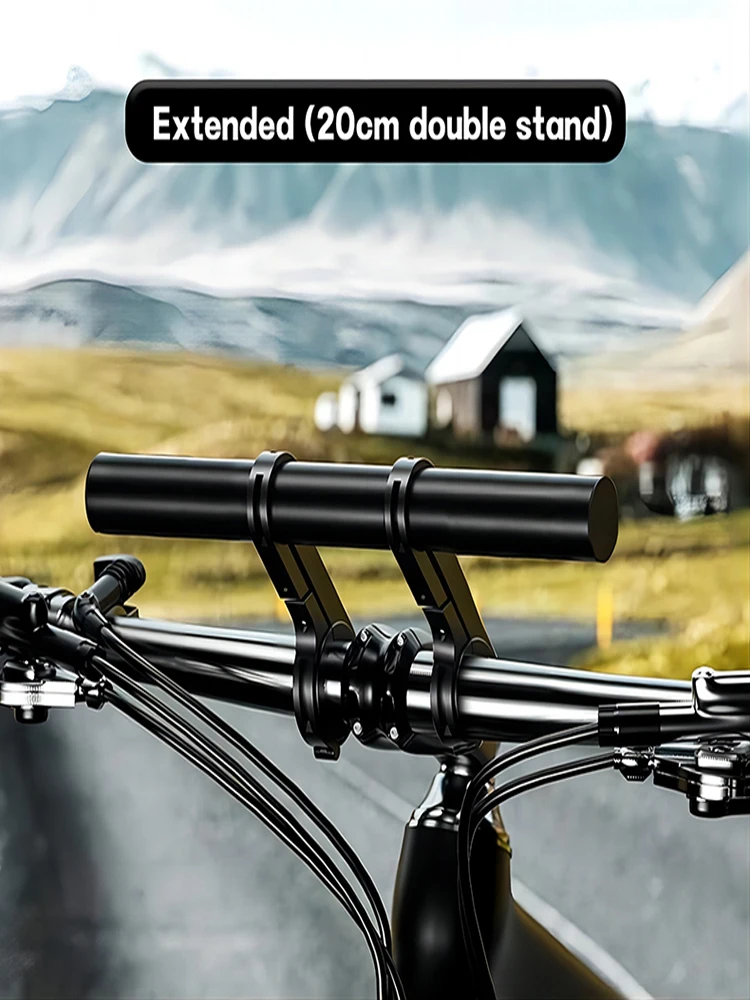 AliExpress Bicycle Handlebar Extension Bracket Carbon Tube Double Frame 20cm Riding Clip - Extension Frame for Enhanced Cycling Experience