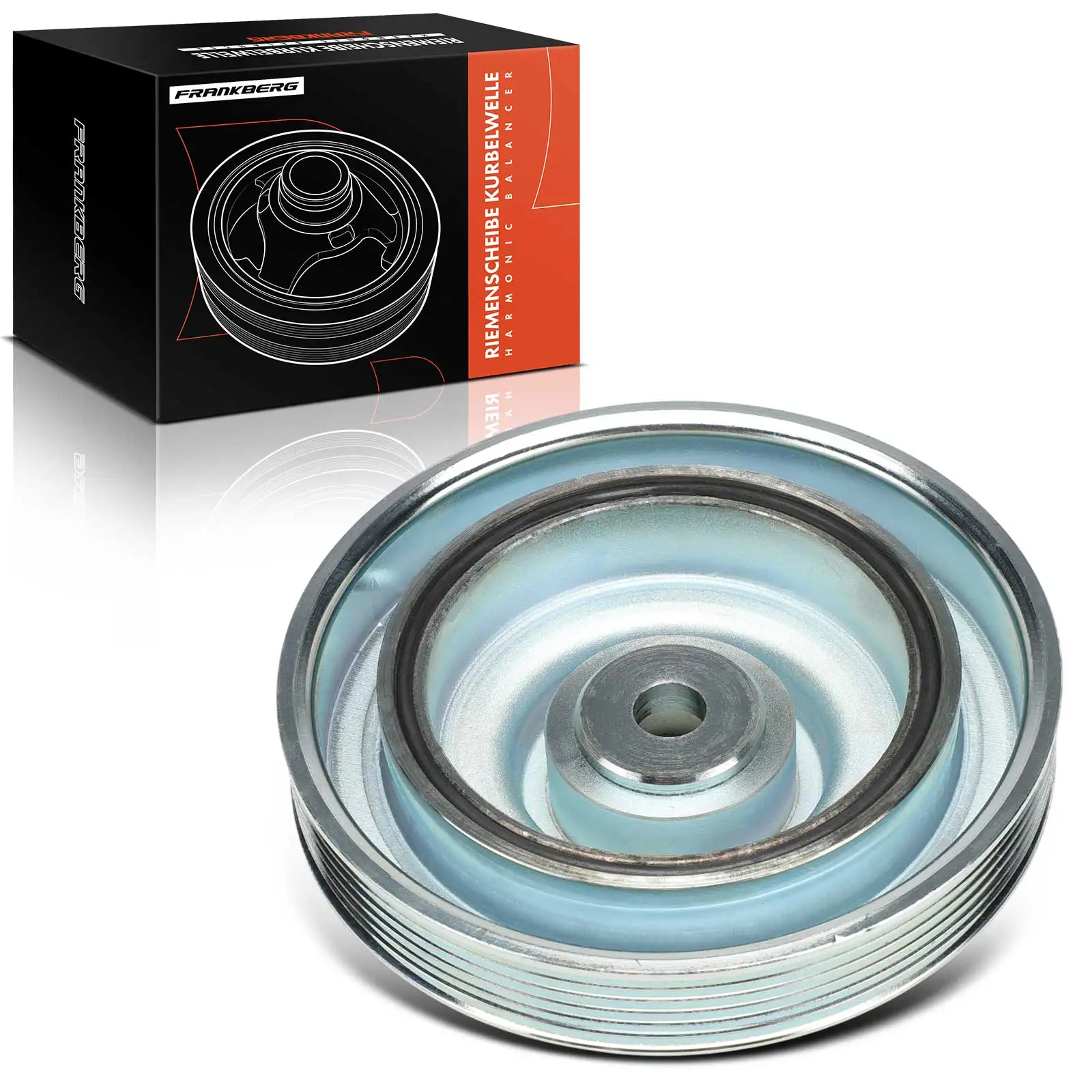 Frankberg 1x Riemenscheibe Kurbelwelle für Citroën Xsara Coupe Peugeot Expert 1.9L 1998-2015 0515R5 9653383380 515R5 171099