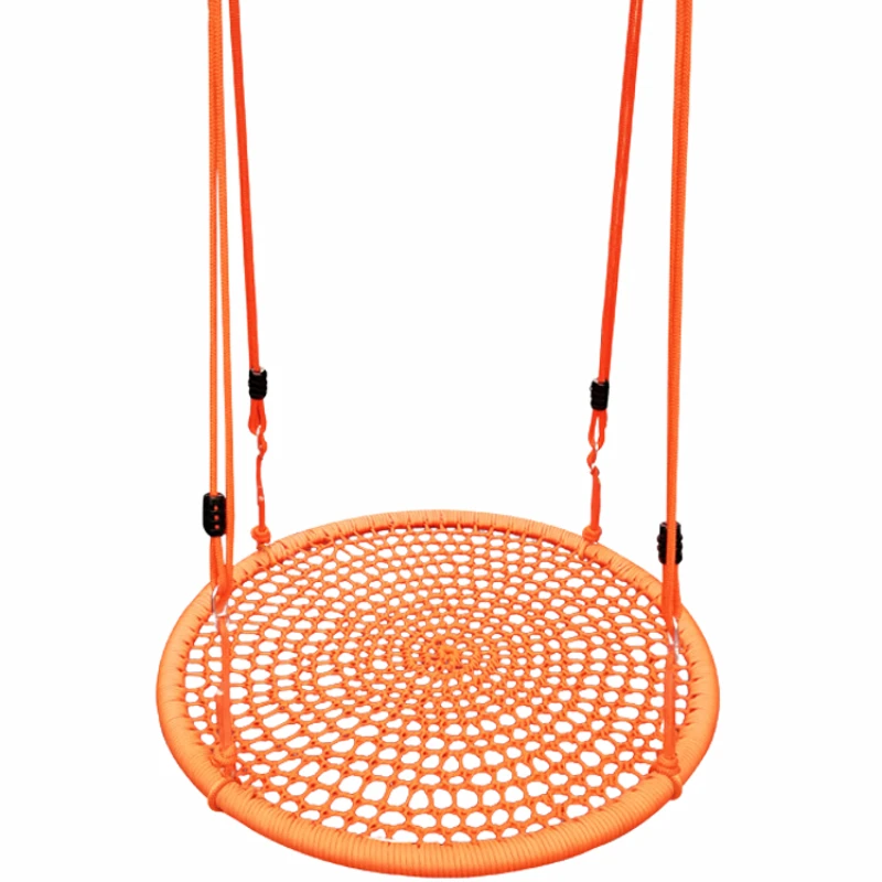 HXL Disc Swing Children's round Multi-Person Indoor Outdoor Hanging Basket Swing Chair