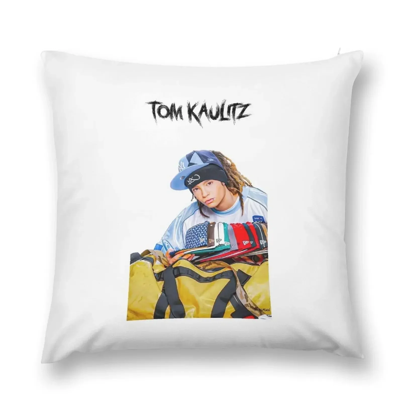 Tokio Hotel - tom kaulitz Throw Pillow Pillow Decor Throw Pillow Covers Decorative Cover For Living Room Custom Cushion