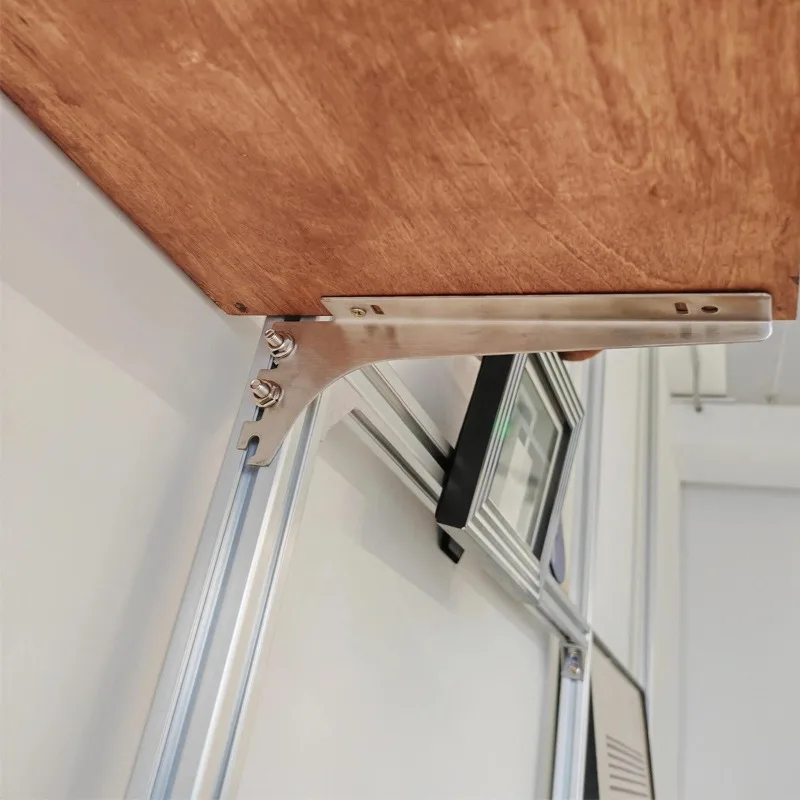 Estante aberta móvel, rack de armazenamento de sistema medieval, prateleira de alumínio para apartamento pequeno