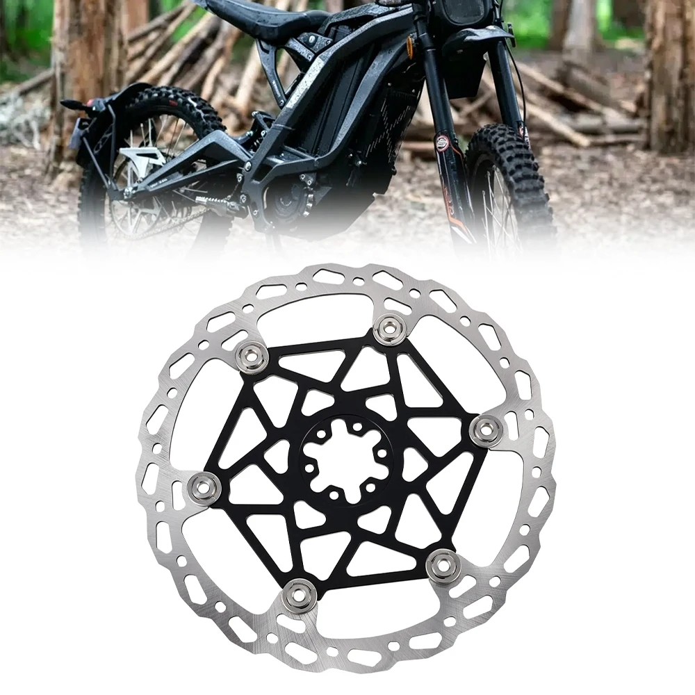Motorbike Accessories 6061 Aluminum 250Mm Front Brake Disc For Surron Sur-ron Light Bee Electric Off-road E-Bike Parts