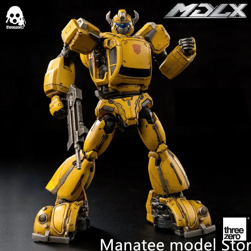 Figura de acción Original Threezero MDLX G1 Bumblebee, esqueleto de aleación a pequeña escala, modelo terminado