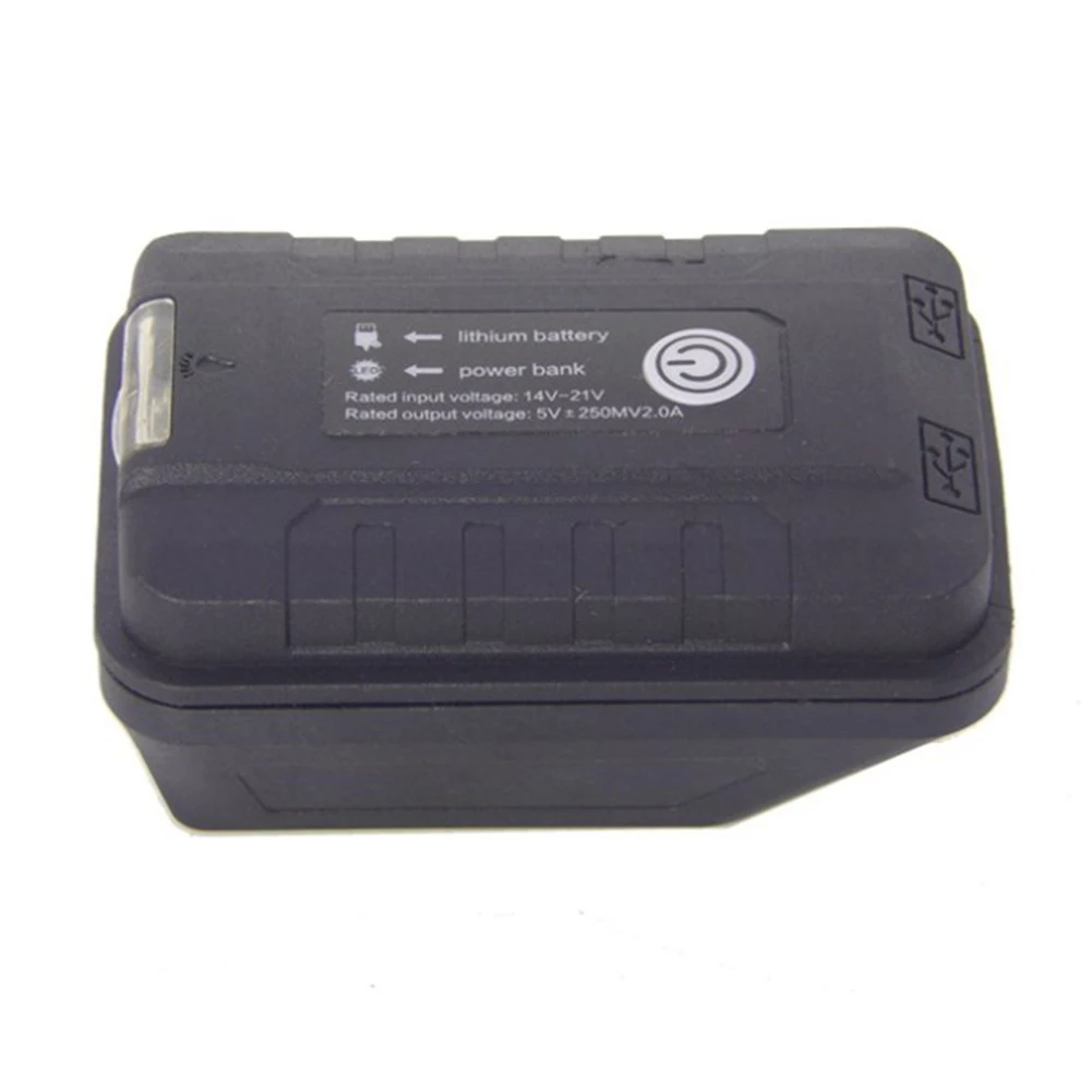 

With LED Work Light Dual USB Adapter For Worx 20v Battery Portable Power Source High-voltage Protection