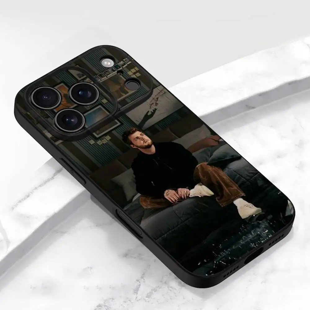 A-Alex Warren You'll Be Alright Kid Phone Case Untuk iPhone 17,16,15,14,13,12,11,Pro,Max,Plus,E,Air,Mini Pelindung Hitam