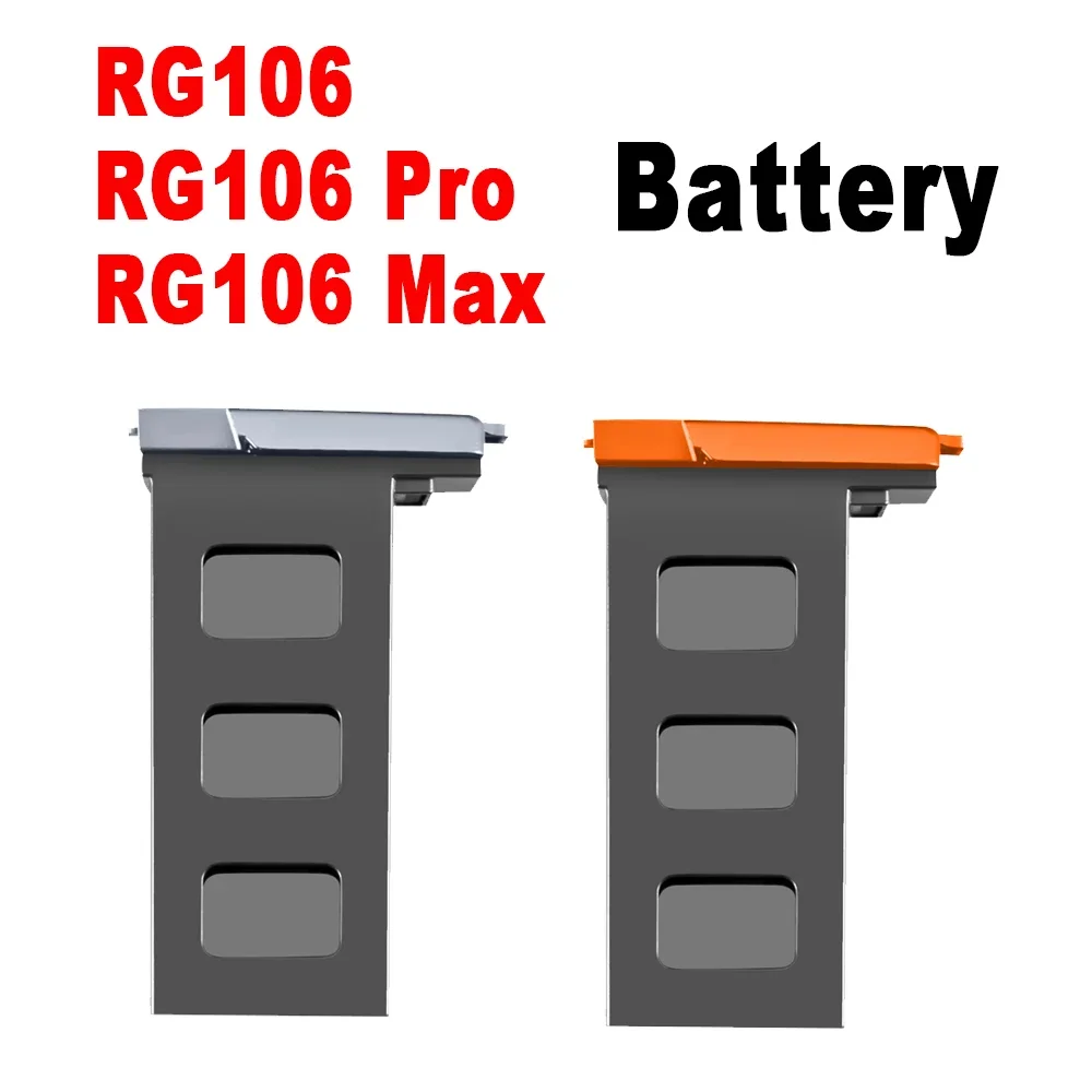 RG106 프로 드론 배터리, 정품 배터리, RG106 드론 액세서리, 예비 배터리, 7.4V, 3800mAh, 28 분 비행 시간