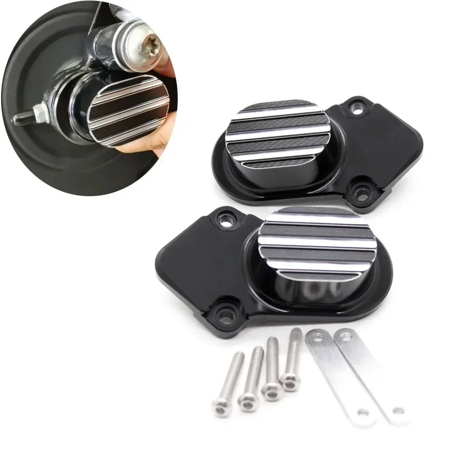 

Motorcycle Rear Axle Nut Cover Bolt Cap Wheel Shaft Side Guard Protector For Harley Sportster Low XL 883 1200 48 72 2005-2017