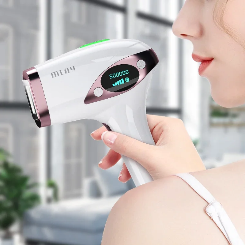 New Machine OEM Dropshipping Ice Cool Ipl Hair Remover Handset Ipl Cooling Depilador Laser Hair Removal Device