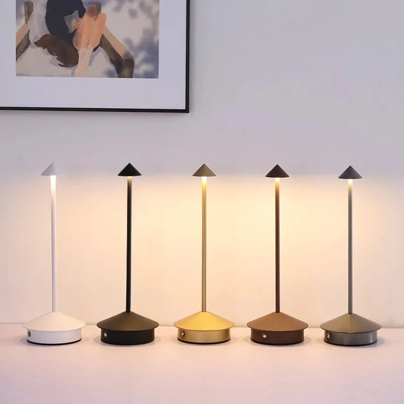 GGbingo Dimmbare Tischlampe Kreative Touch-LED-Kaffeetischlampe Lampada Da Tavolo Dekor Typ-C Schreibtischlampe Wiederaufladbar – Detail 11
