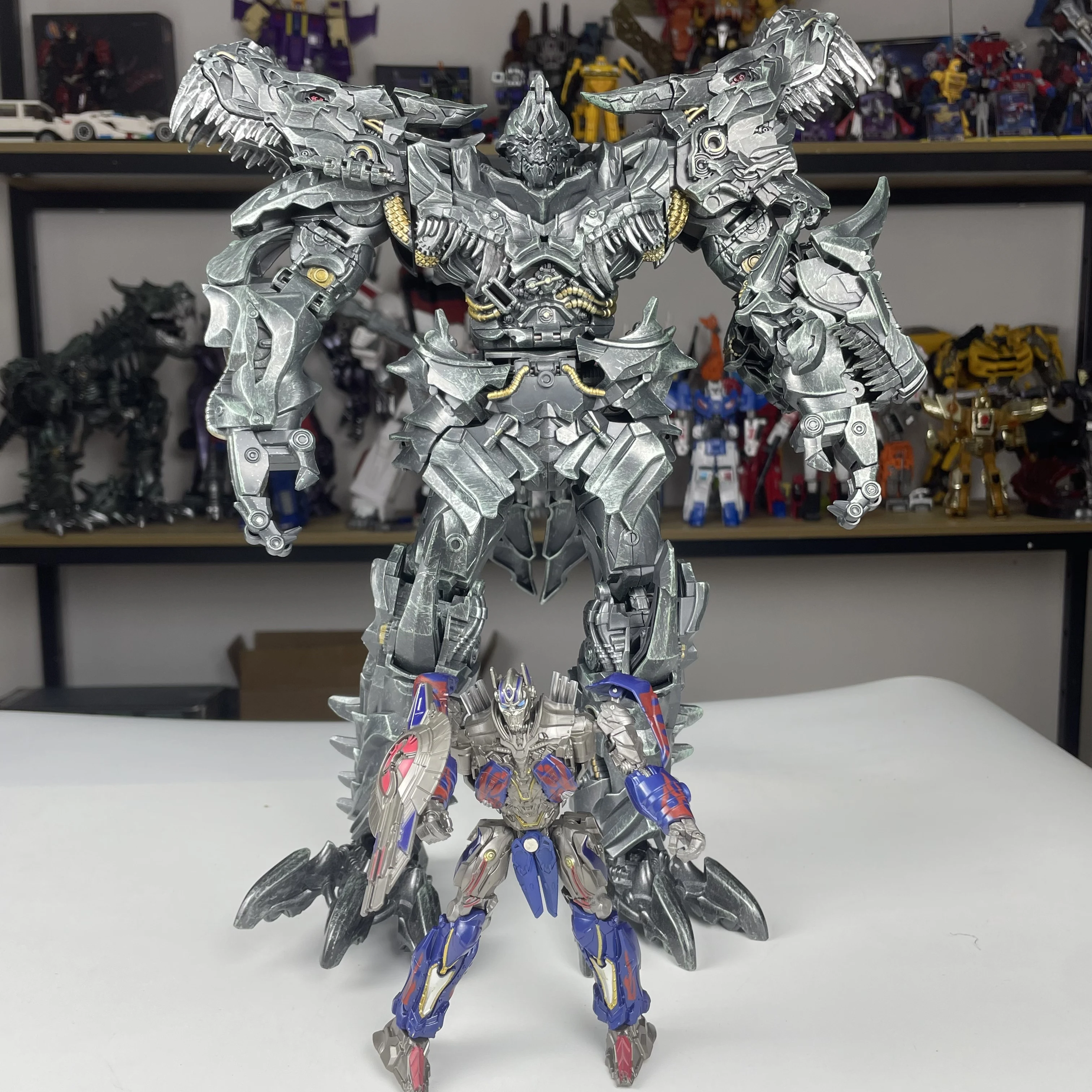 WEIJIANG W8600 38CM dinozaur figurka deformacja Robot Model Anime