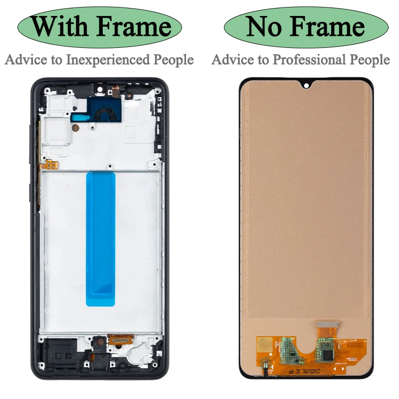 SM-A336E A336B 100% Tested Premium Lcd For Samsung Galaxy A33 5G Display Touch Screen Digitizer Panel Assembly Lcd With Frame