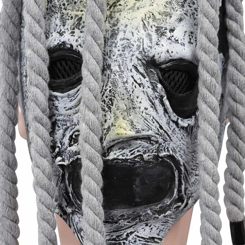 Joey Mask Jordison Band Slip Cosplay Knot Accessories Men Halloween Masquerade Male Scary Full Face Helmet For Disguise Roleplay