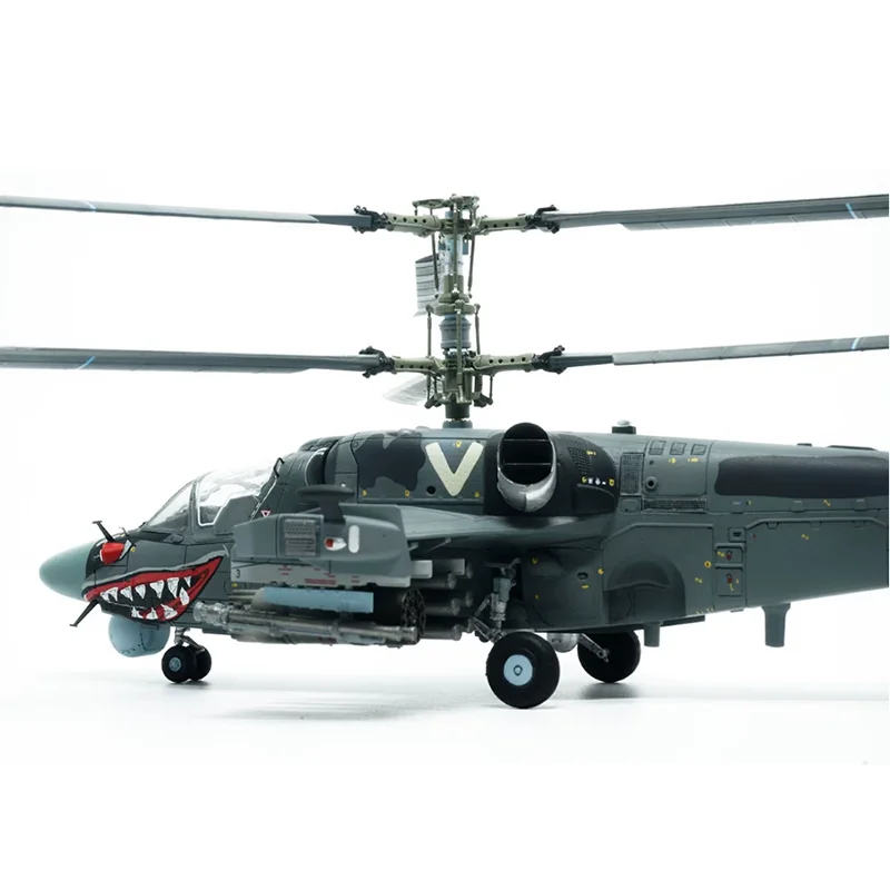 T-MODEL 1/72 Scale Russian Ka-52 KA52 Armed Helicopter Plastic Aircraft Model Collectible Decorative