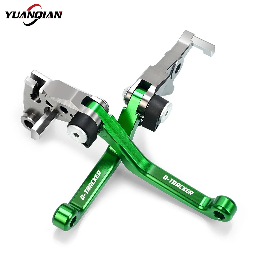 For Kawasaki KLX125 D-TRACKER125 2010-2016 Pivot Brake Clutch Levers Motocross Bike Parts Racing Brakes Handle Dirt Bike