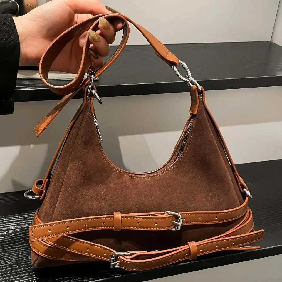

2025 Autumn Winter Underarm Bag, Women's Shoulder Purse, Fashion Crossbody Tote, Minimalist Day-to-Night Bag, Textured Sling Bag
