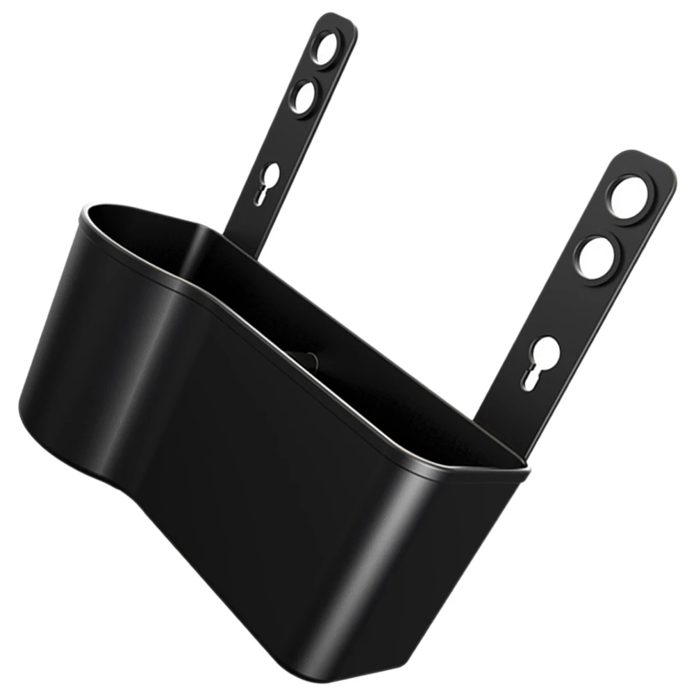 

Car Drink Holder Black Car Seat Back Cup Holder Adjustable Snack Organizer Safe Plastic Sturdy Easy Install Hanging Water