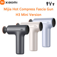 Xiaomi Mijia Hot Compress Fascia Gun H3 Mini Version 12kg Strong Thrust Deep Massage Sports Fitness Muscle Portable Massager New