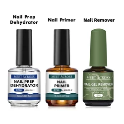 15ml Fast Air Dry Nail Primer Free Grinding Nail Art Acrylic No-acid Primer Base Gel Polish Dehydrator Nails Burst Remove Gel
