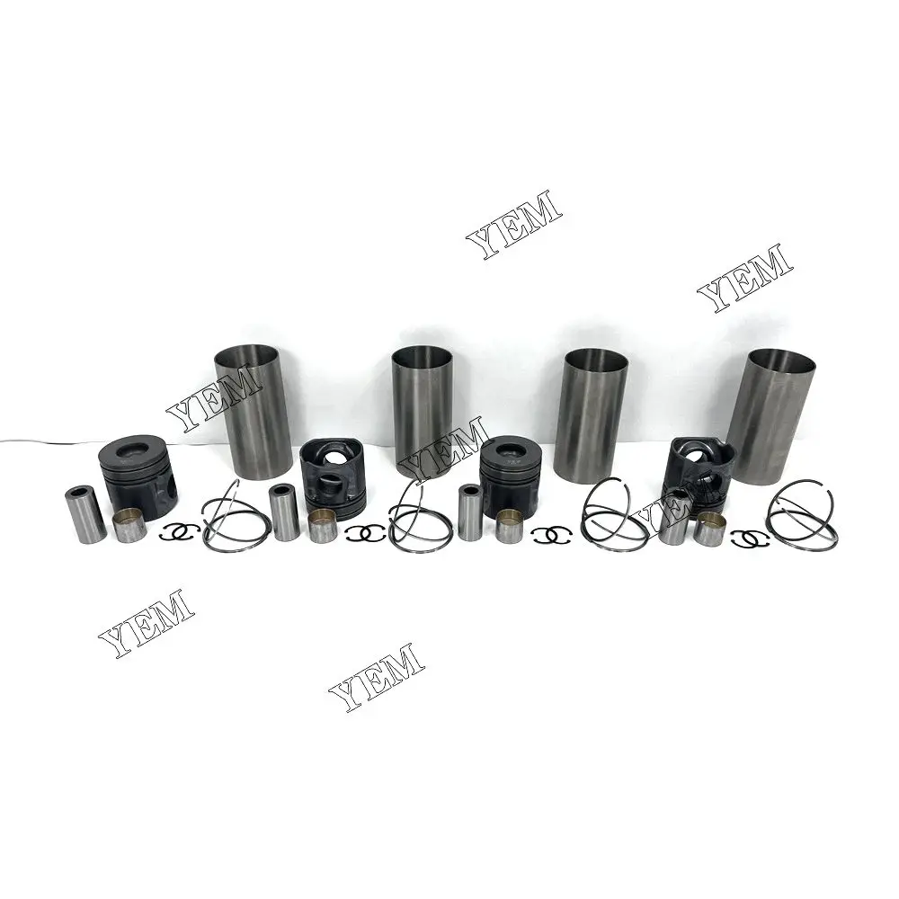 

JCB444 Cylinder Liner Kit With Cylinder Liner Piston Rings Set For JCB Diesel Engine Parts