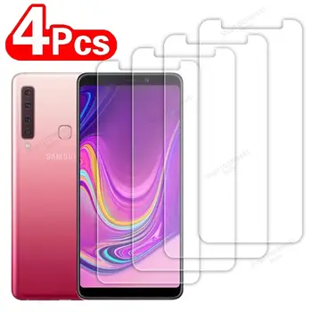 4PCS Ochranné tvrzené sklo pro Samsung Galaxy A9 A8 A6 Plus 2018 A7 2018 A750 pro Samsung J6 J4 Plus 2018 Příslušenství 10 nejlepší prodej panel J4 - №4