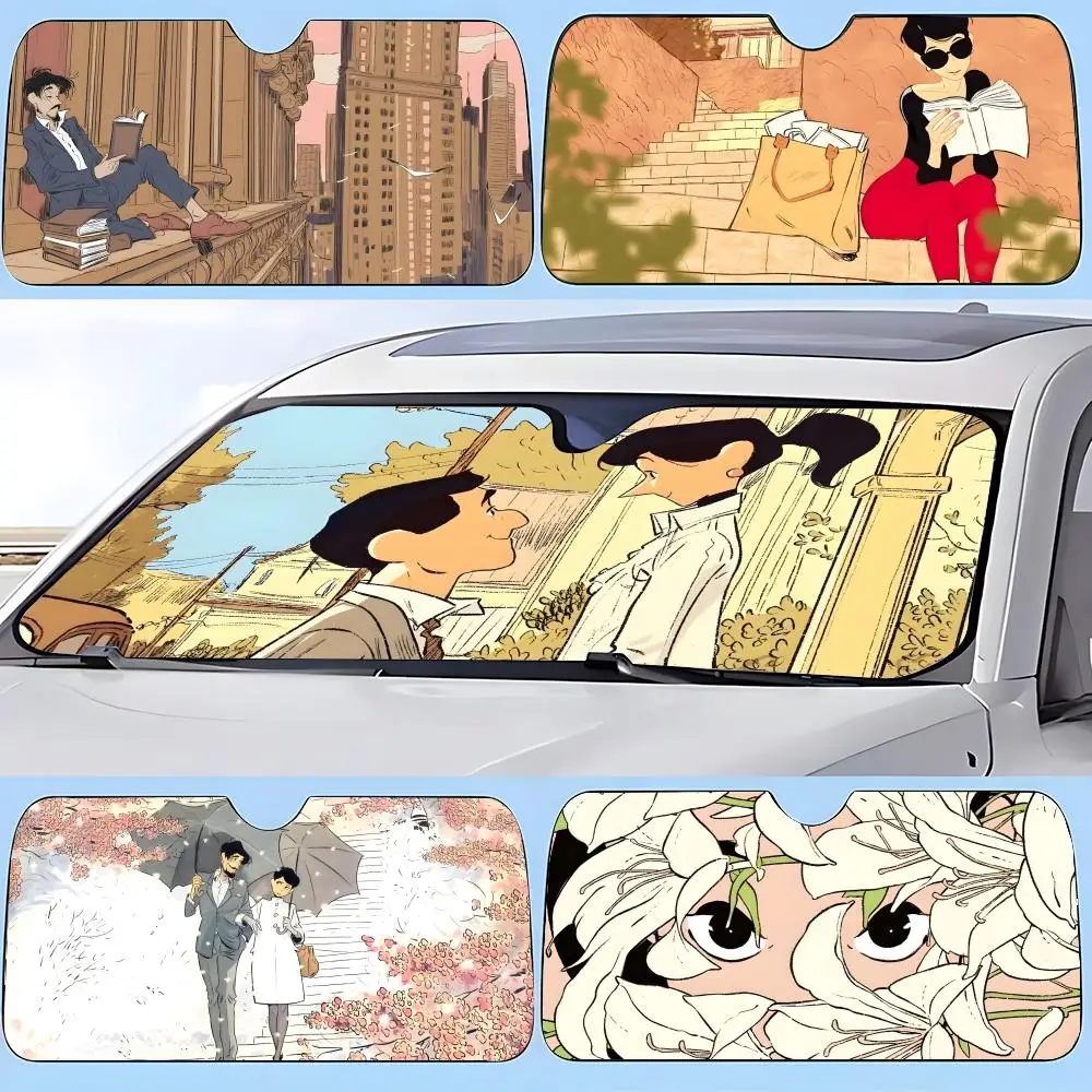 

J-Jordi Lafebre Sun Visor Car sunshades, windshield sun visors, sun protection sunshades, novel car gifts.