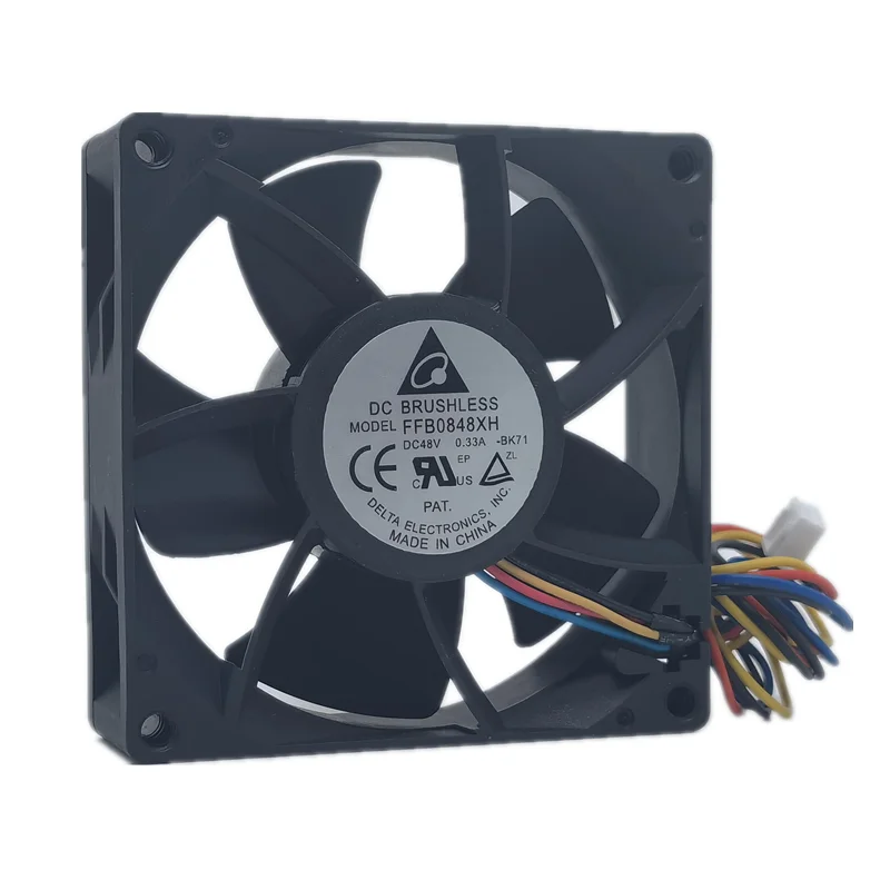 Neue delta FFB0848XH 48V 0,33 eine 8025 8cm große luftvolumen industrie maschine server fan