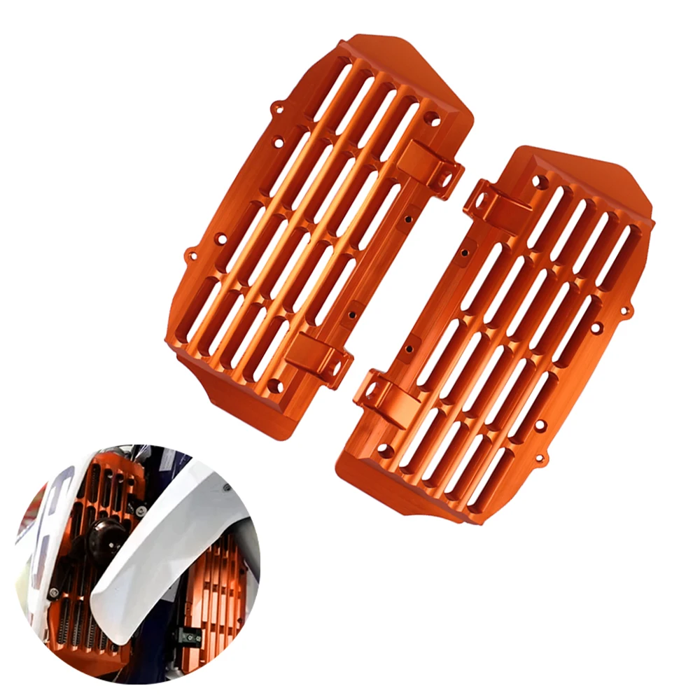 

Оранжевая защитная решетка радиатора для мотоциклов KTM EXC EXCF SXF XC SX XCF-W XCW TPI Six Days 250 350 450 300 500