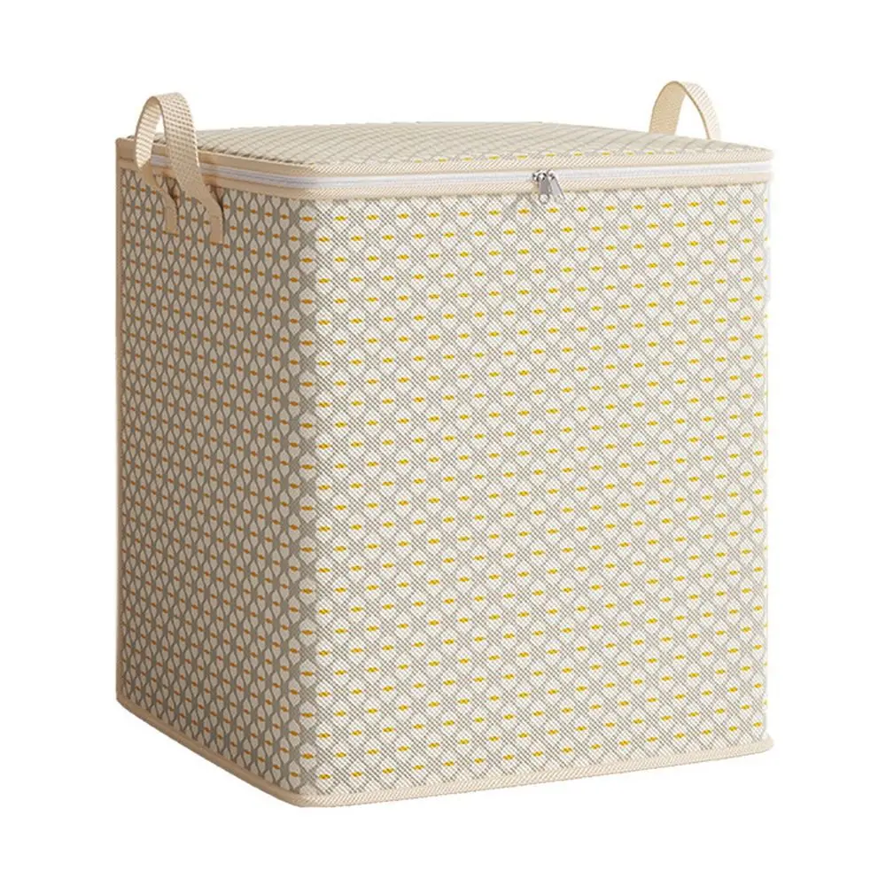 with Handle Clothes Storage Bins Clothes Organizer Large Capacity Wardrobe Sorting Storage Bucket Foldable Dust-Proof