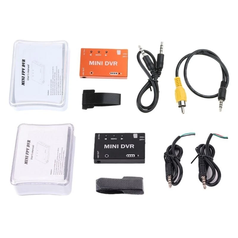 Mini moduł FPV DVR z wbudowaną baterią 3.7V 400mAh, rejestrator wideo i dźwięku do quadkopterów, multikopterów i pojazdów. — zdjęcie produktu 7