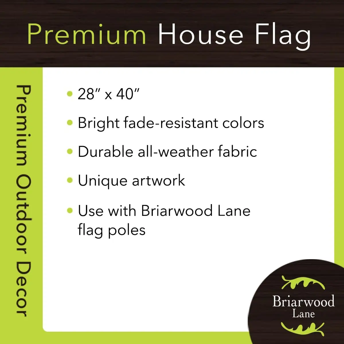 Briarwood Lane Welcome American Mason Jars House Flag ZZM