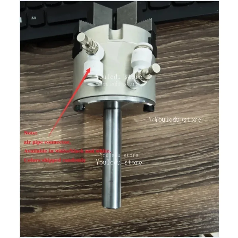 1pc Pneumatic Puller For CNC Lathe Automatic Three-Jaw Pull Feeder Double-Jaw Puller Gripper Feeder CNC Lathe Tool Accessories