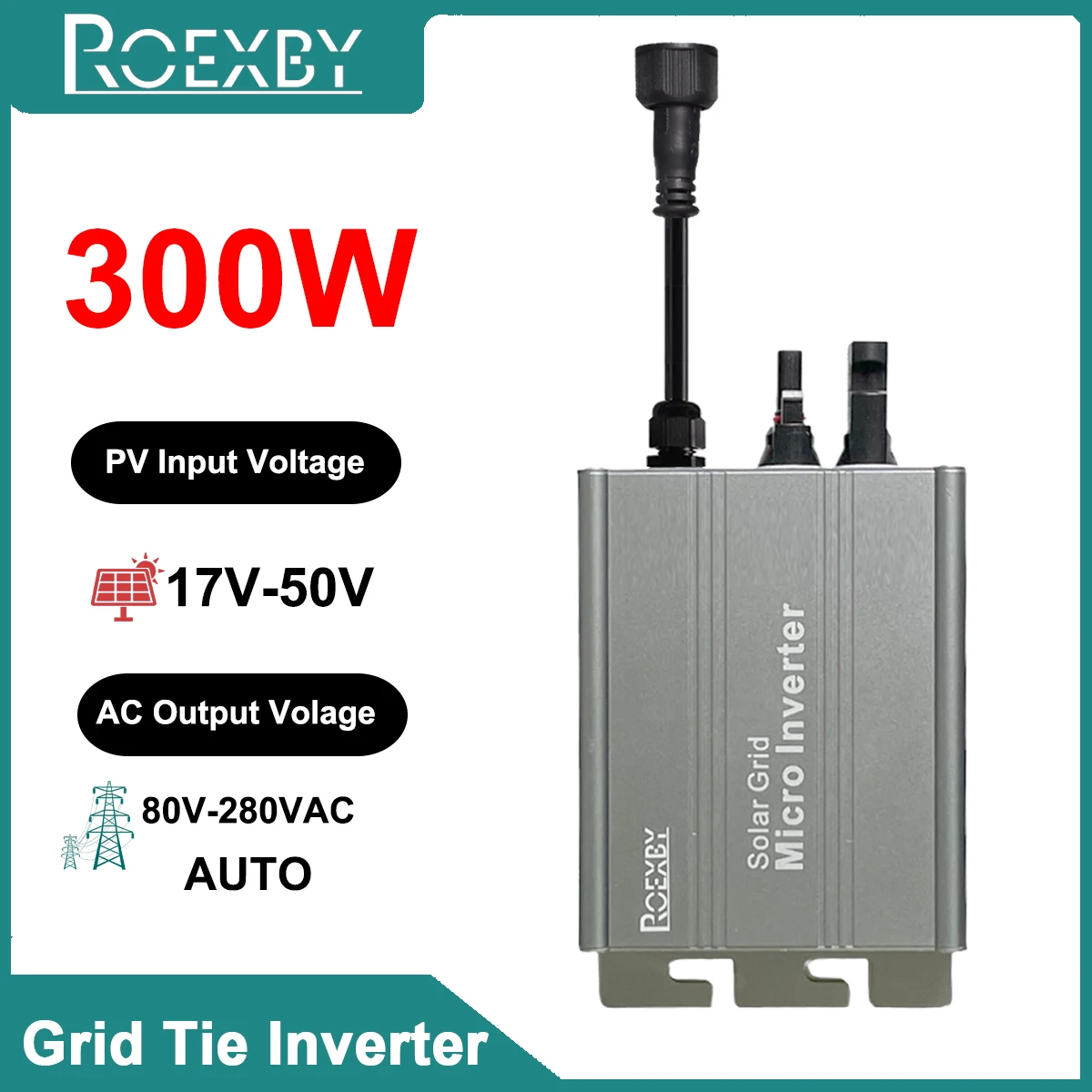 ソーラーグリッドタイインバーターMPPT 300W 350W 500W 600W 700W PV