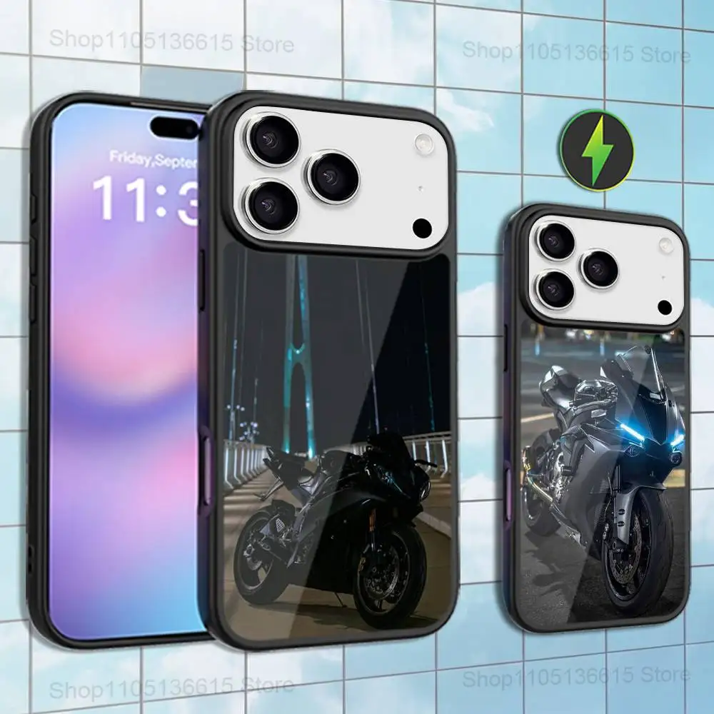 

Sports Y-Yamahas Motorcycle Case For iPhone 16,15,17,14,13,12,11,Pro,Max,Plus,Air Mini,Magsafe,Magnetic Wireless Charging Case