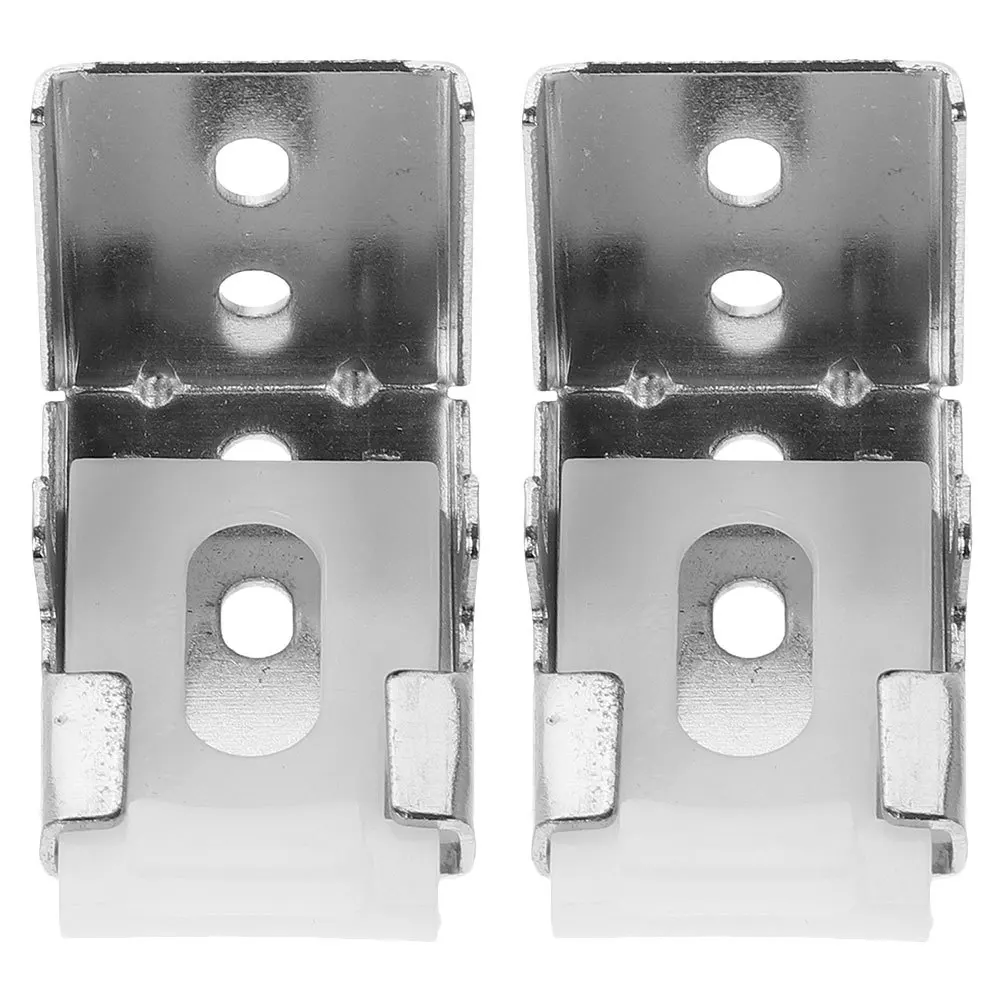 

2pcs Blind Clips For Valance Aluminum Alloy Brackets Vertical Blinds Replacement Parts Horizontal Wood Blinds Fixings Mounting