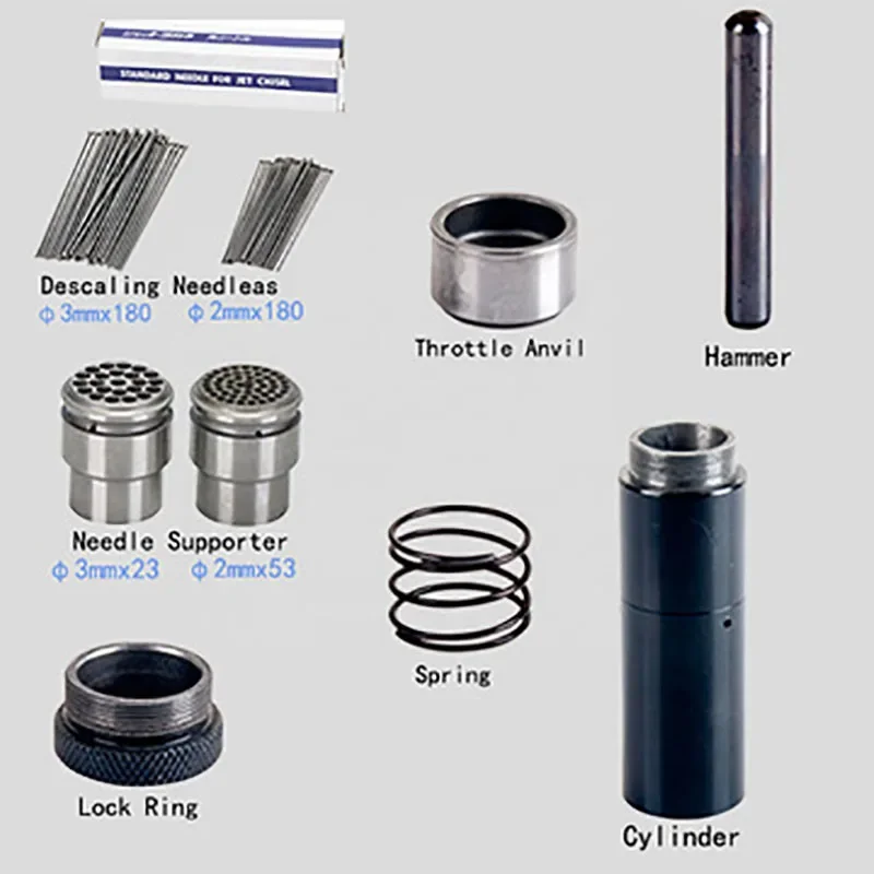 Hot sales  1100W Needle Derusting Gun Electric Jet Chisels Hand-Held Electric Needle Scaler Rust Removal Cleaning Machine New