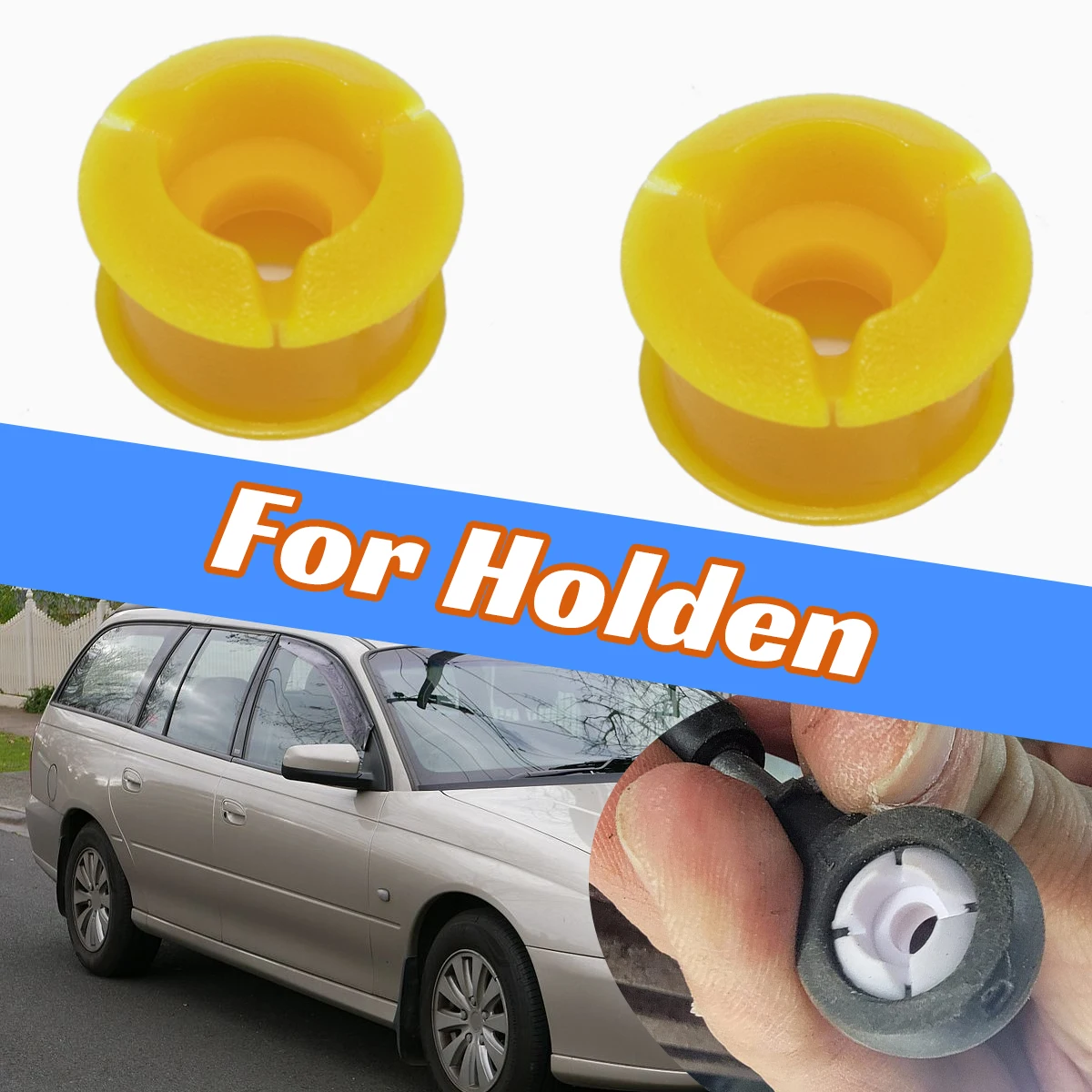 

2PC for Holden Captiva CG Commodore VZ Shift Cable Bushing Shifting Fix Gear Selector Change Lever Linkage End Pivot Grommet Car